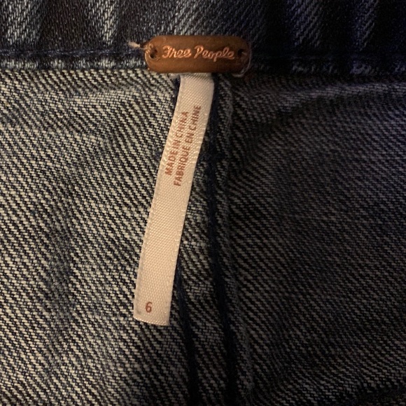 Free People Jean skirt - Picture 3 of 3